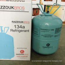 refrigerant gas 13.6kg with High purity 99.99%  Disposable cylinder original brand best price R-134